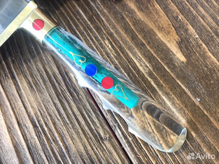 Пчак 4Д рукоять оргстекло