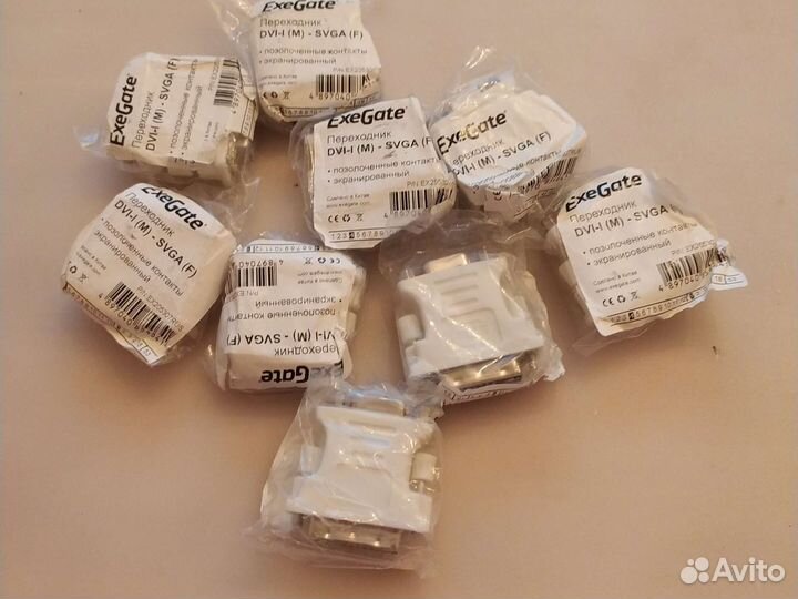 Переходники hdmi-dvi-d. dvi-i-vga