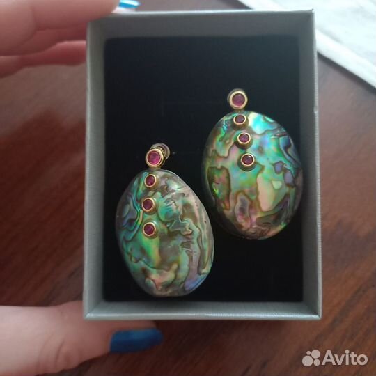 Серьги серебро 925