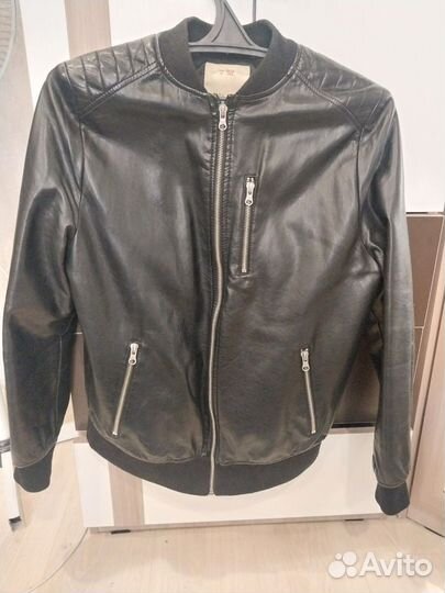 Кожаная куртка мужская