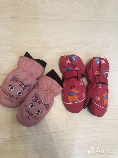 Варежки краги kerry reima poivre blanc