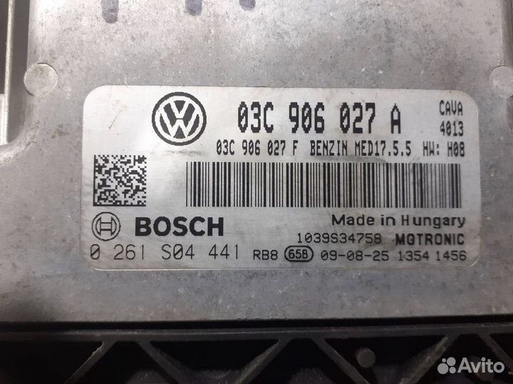 Блок управления двигателем VAG