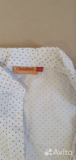 Рубашка в горох chessford 128