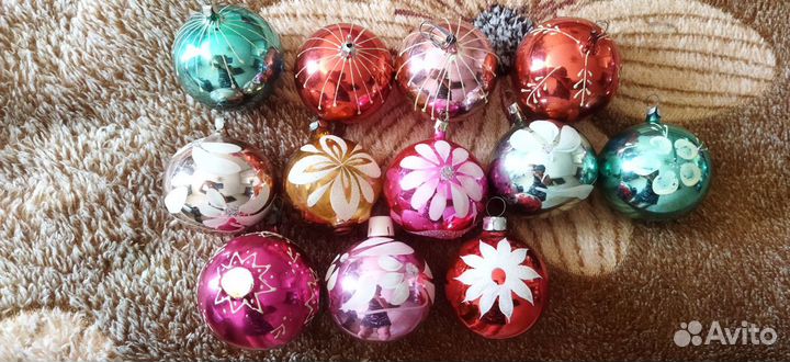 Елочные игрушки СССР