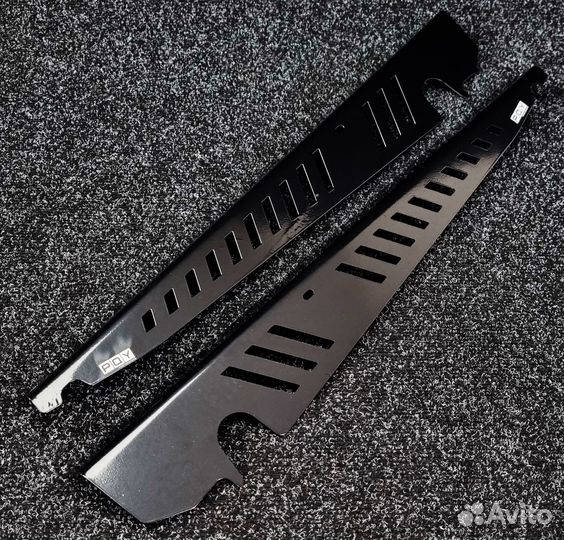 Фендеры под капот алюминиевые для Subaru Impreza W