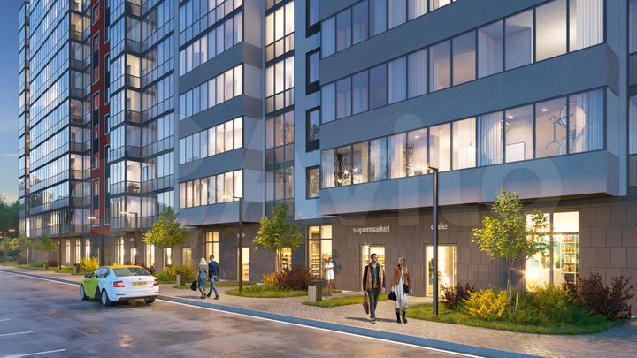 Квартира-студия, 25,3 м², 2/12 эт.