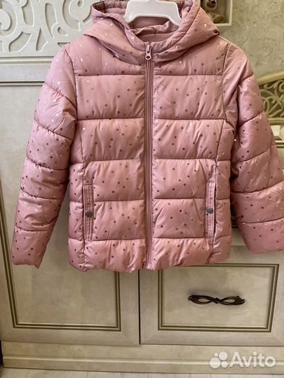 Куртка теплая для девочки 134