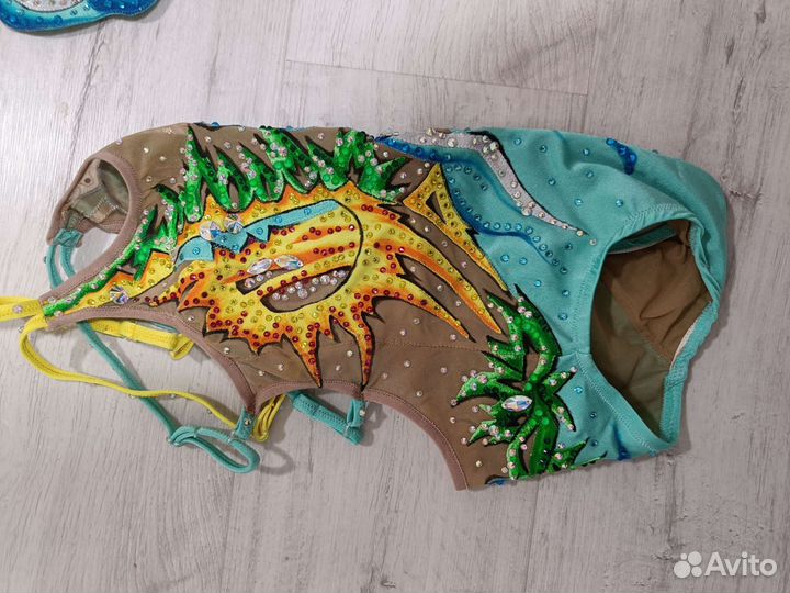 Купальник для синхронного плавания соло