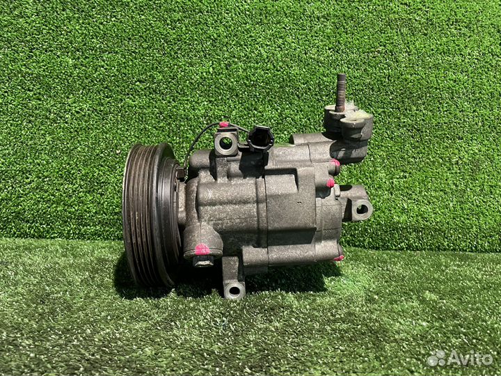 Компрессор кондиционера на nissan cube/march/micra