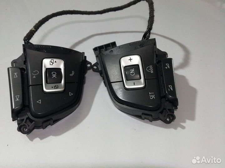 Кнопки руля на VW Tiguan 2