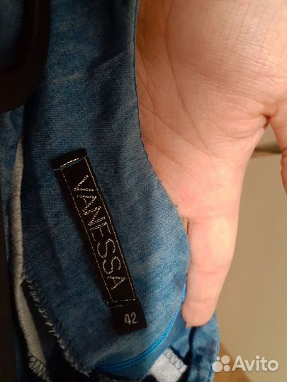 Платье джинсовое