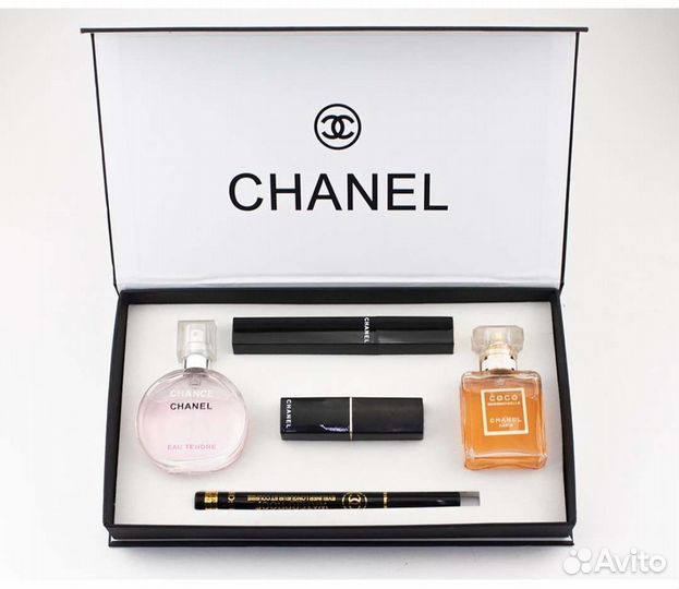Женский подарочный набор Chanel 5 в 1
