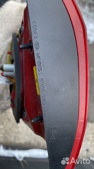 Фонарь задний левый kia sportage 3