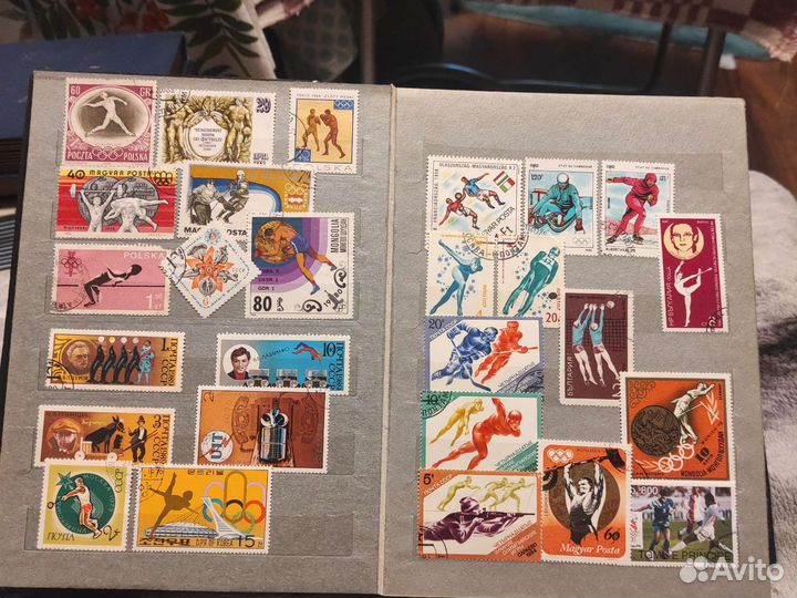 Альбом с почтовыми марками