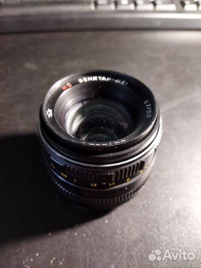 Объектив зенитар ме 1 двухлепестковый