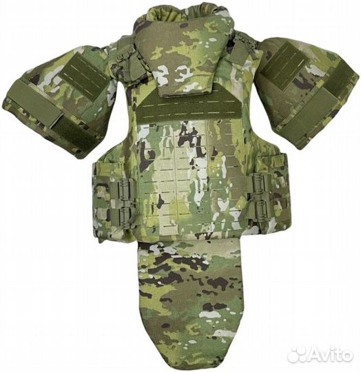 Бронежилет тактический военный штурмовой с баллист