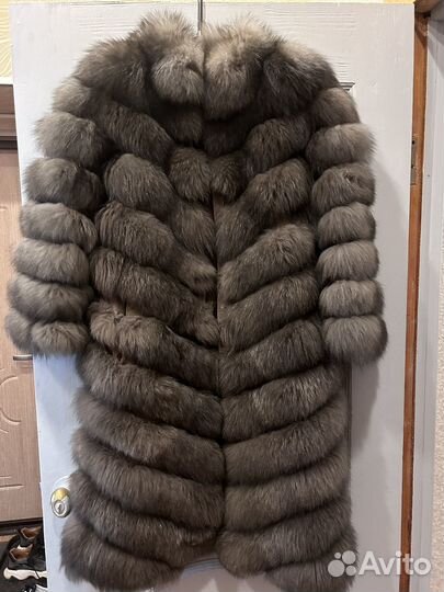 Шуба из песца