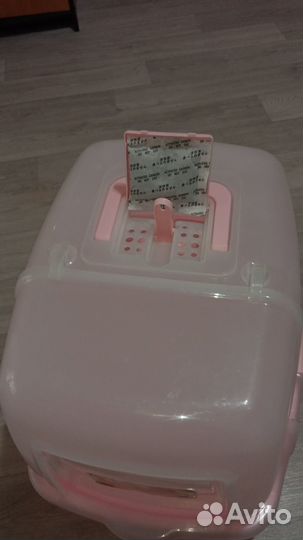 Закрытый лоток для кошек большой