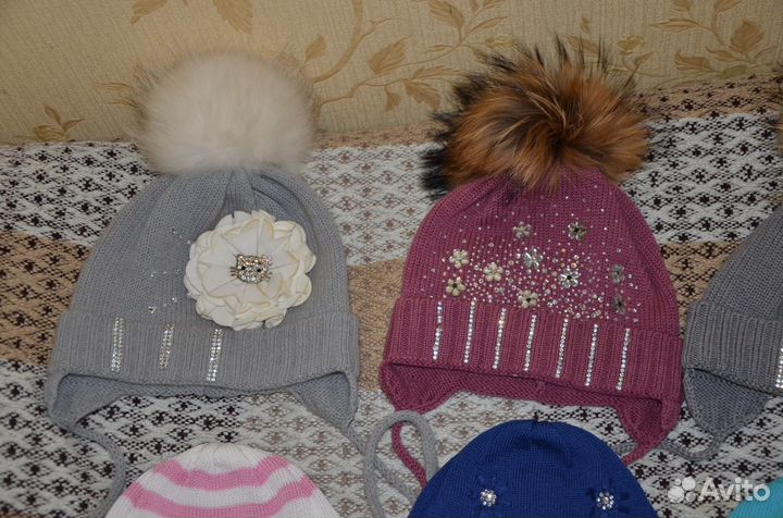 Зимние шапки Laura, весенние Catya, осень-весна