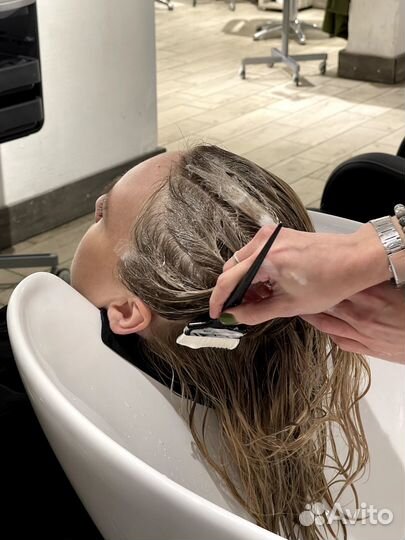 Сложное окрашивание волос