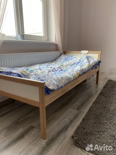 Детская кровать IKEA с матрацем