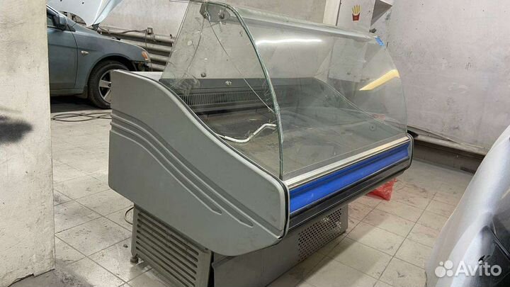 Стекло от витрины холодильника