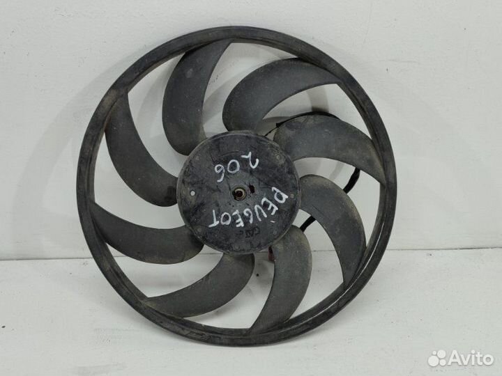 Вентилятор охлаждения радиатора Peugeot 206