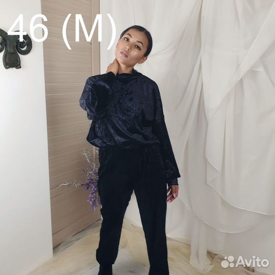 Джемпер велюр ediss