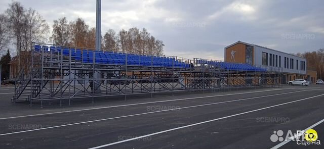 Трибуны на клиновом соединении