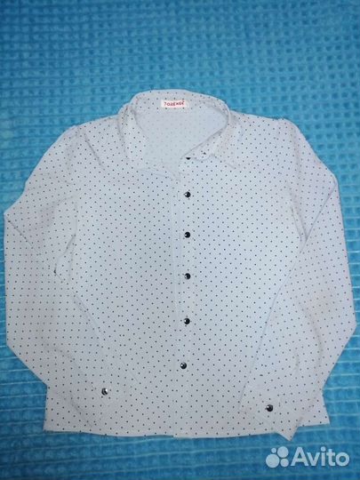 Рубашка школьная для девочки