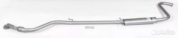 Резонатор ZAZ (Lanos) Chanсе (с приемной трубо