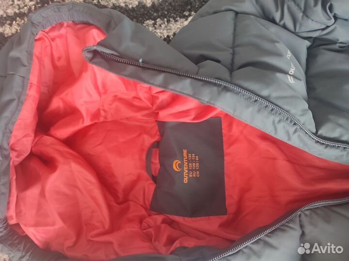 Пуховик для девочки 134