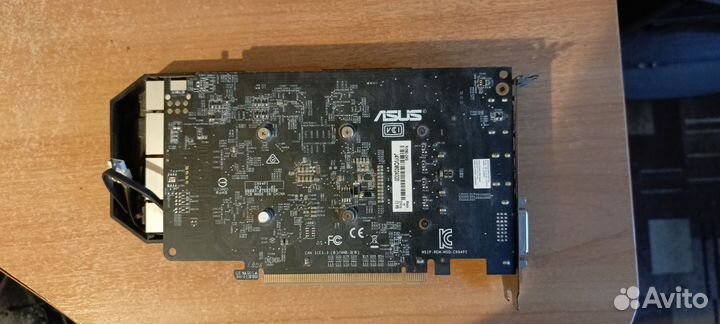Видеокарта Asus rx 560 4 Gb