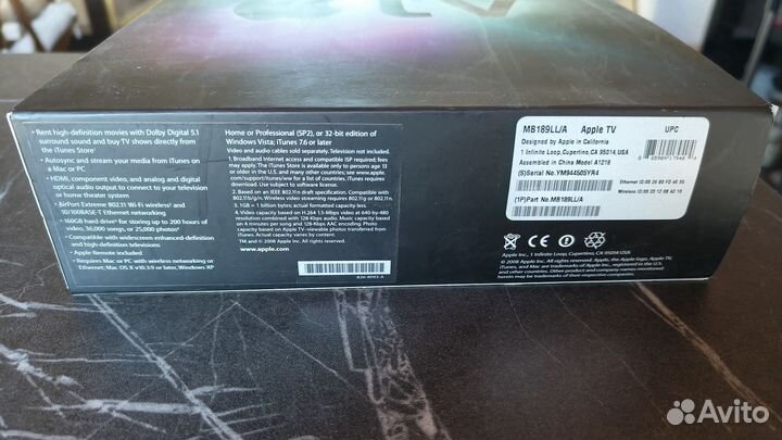 Apple TV 1 поколение