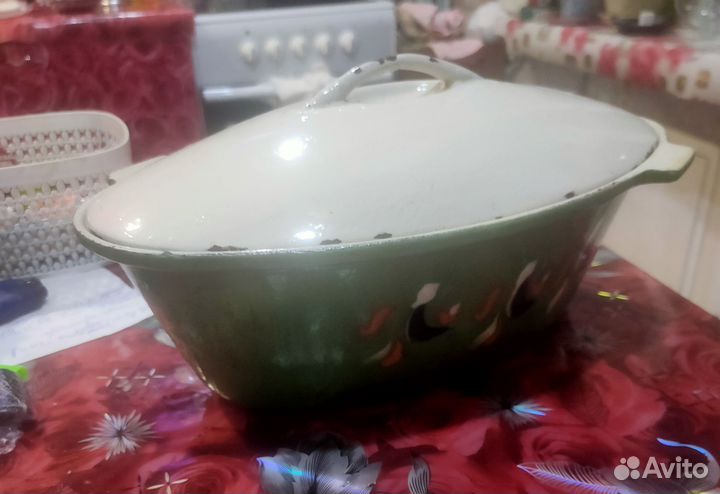 Утятница чугунная СССР