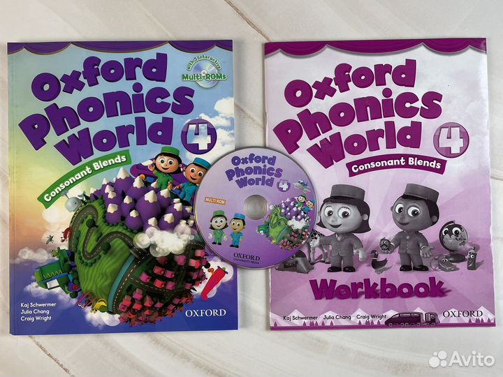 Oxford phonics world 4 новый комплект