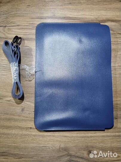 Сумка для ноутбука синяя