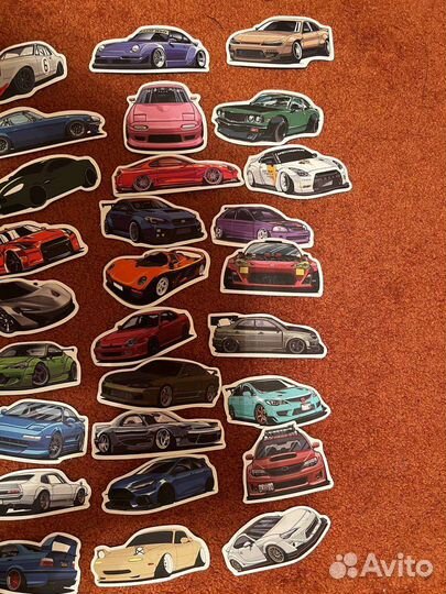 Наклейки jdm