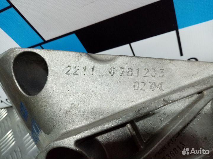 Б/У Кронштейн двигателя левый BMW F10*#00