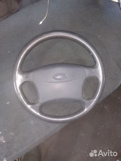 Руль приора с подушкой