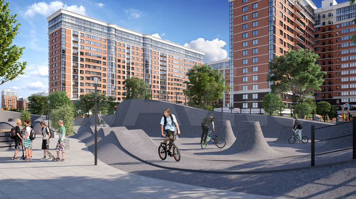 3-к. квартира, 91,4 м², 4/16 эт.