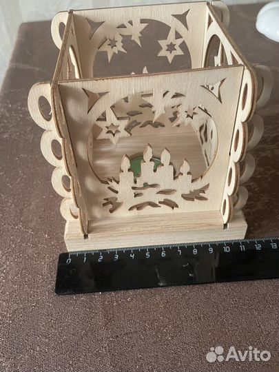 Подсвечник деревянный