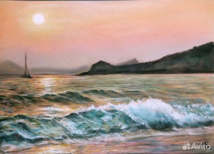 Интерьерная картина с морем