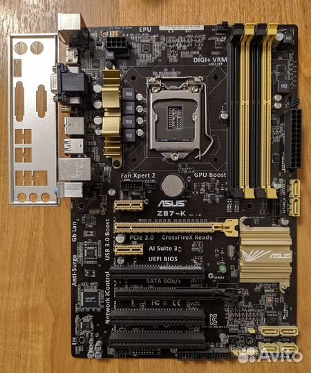 S1150 Asus Z87-K + Intel Core i7-4770K
