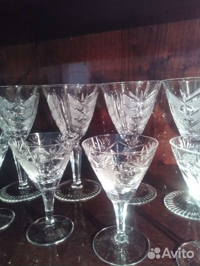 Фужеры немецкий хрусталь