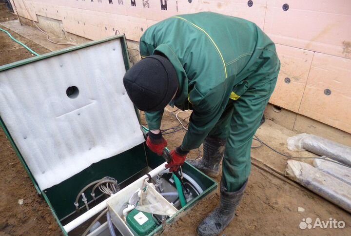 Септик под ключ в рассрочку