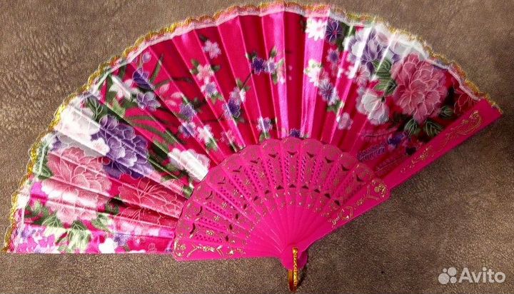 Веер из ткани (есть 2 цвета)
