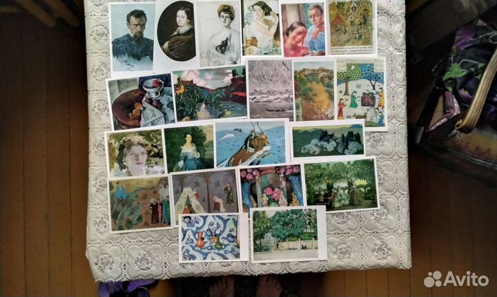 Открытки художественные увеличенного формата