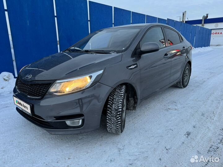 Kia Rio 1.4 МТ, 2015, 187 000 км