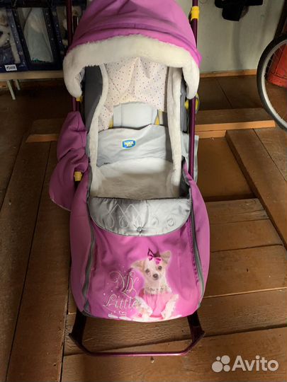 Санки коляска ника